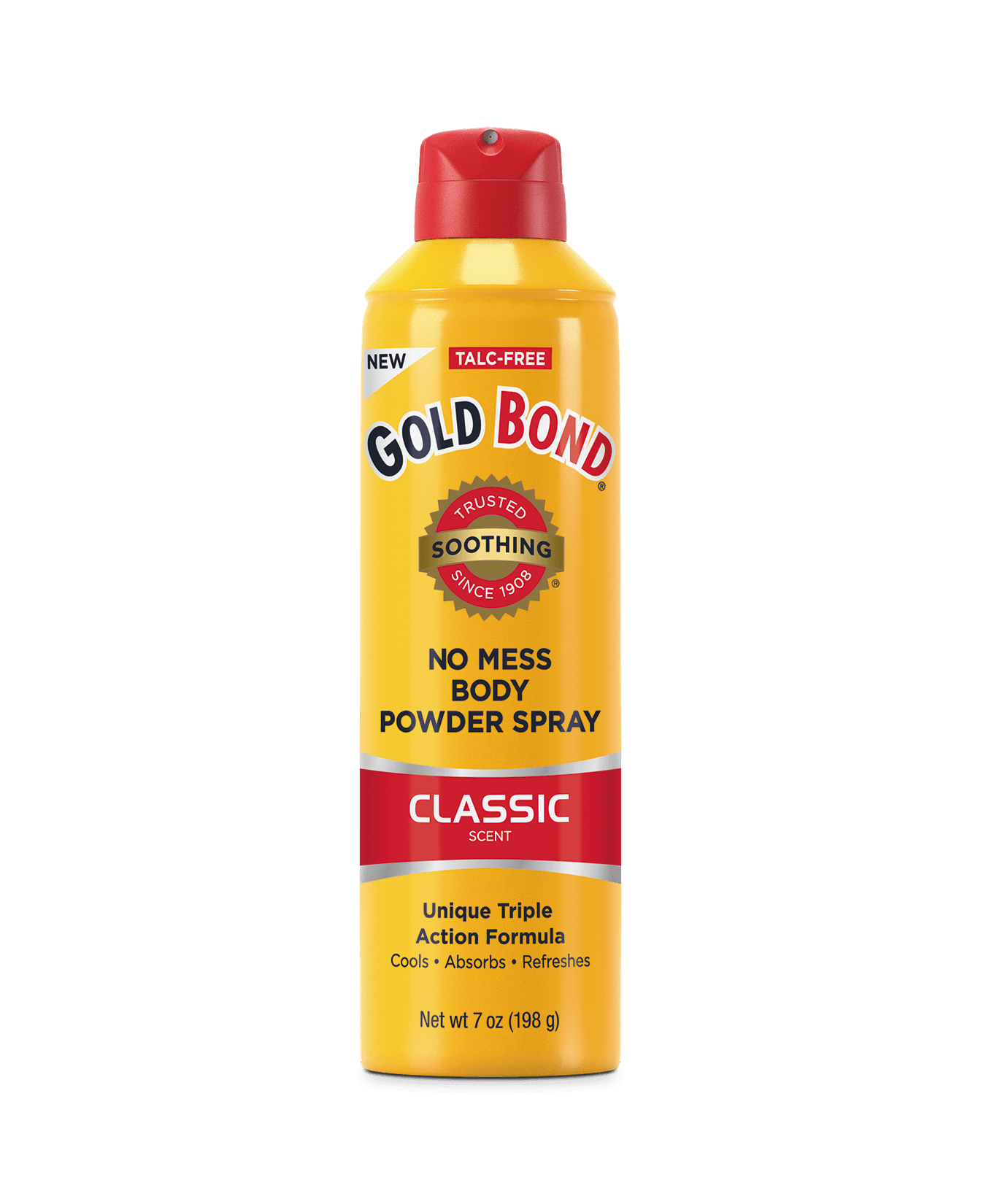 No Mess Body Powder Spray Classic & Fresh Gold Bond®